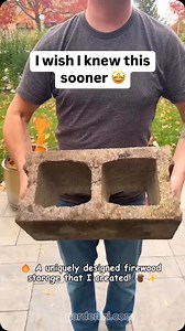 70K views · 15K reactions | Check out my unique firewood storage...