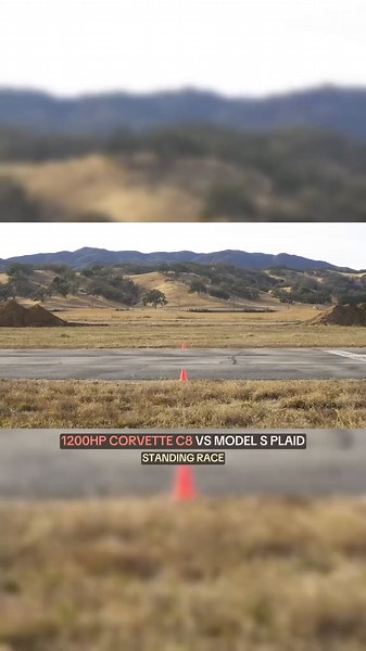1200HP CORVETTE C8 VS TESLA MODEL S PLAID | STANDING RACE #car #cartok #racing #corvette #c8 #c8corvette #corvettec8 #tesla #models #plaid #teslaplaid #teslamodels #modelsplaid #teslamodelsplaid #tiktok #fyp #foryou #foryourpage