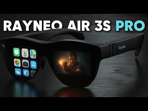 NEW RayNeo Air 3S Pro | The Best Budget 201" Screen Glasses Review