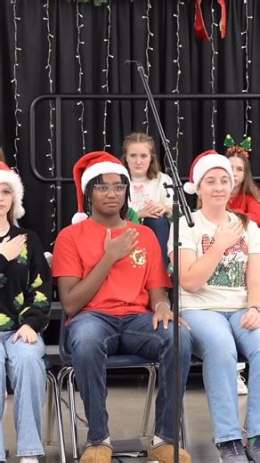 Well… this is absolutely mind-blowing. 🤯 This performance of “White Winter Hymnal,” complete with the full Pentatonix clapping section, from the Cookies and Carols Choir Concert was incredible. Congratulations to Ayleen Aleman, Amanda Atkins, Joseph Lavergne, Chelsea Scott and Bella Wright on an outstanding performance! #cypresschristianschool #oneheart #choirconcert | Cypress Christian School