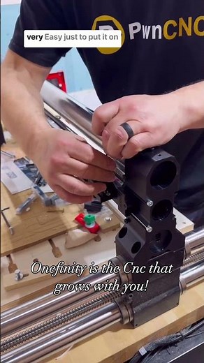 Onefinity CNC. The hobby Cnc woodworking router that grows along with you! #onefinitycnc #cnc #wood