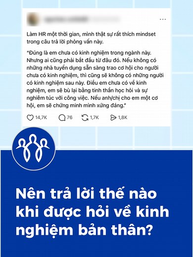 Kinh nghiệm phỏng vấn xin việc khi chưa có kinh nghiệm