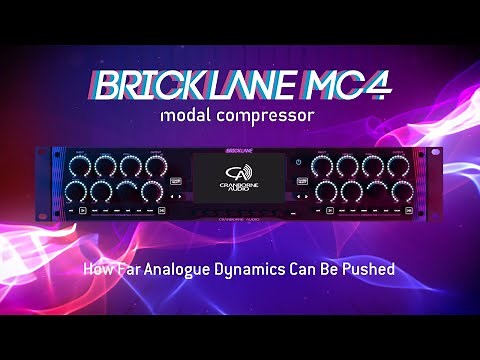 Introducing Brick Lane MC4 - 4-channel Modal PWM Dynamics Processor