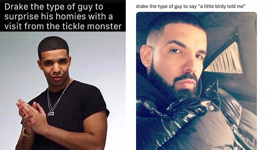 What Is The 'Drake The Type Of Guy' Meme? The Phrasal Template And Image Macro Explained