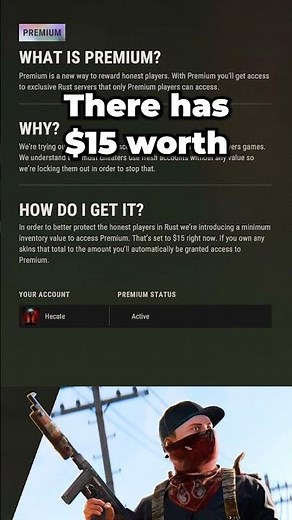 Rust is Officially Adding Premium Servers! 💎 #rust #rustnews #rustupdate #rustchanges #rustshorts