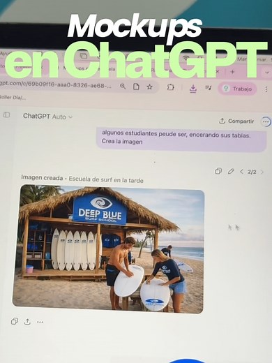 Cómo crear mockups rápidos con ChatGPT y Photoshop
