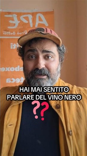 Hai mai sentito parlare di Vino Nero?