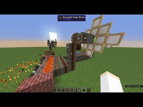 Gravel, Sand and Clay production line in Create mod(with tutorial for bottle production at the end)