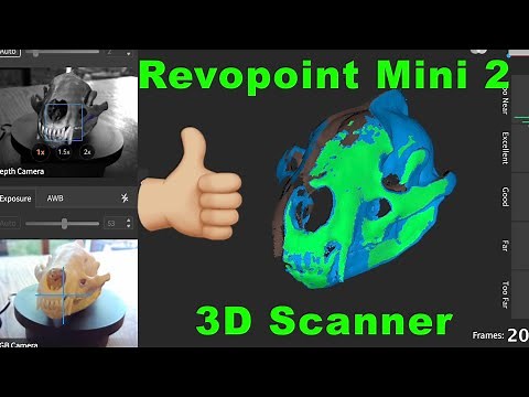 Revopoint MINI 2 , Amazing High Detail 3D scanning