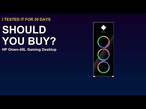 HP Omen-45L Gaming Desktop Honest Review 2026 Upgraded i7-12700K RTX 4070
