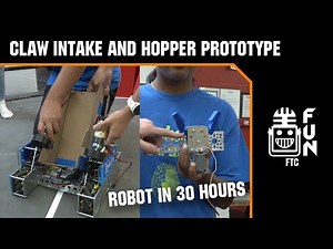 Intake and Hopper Prototype from 16460 GEarheads