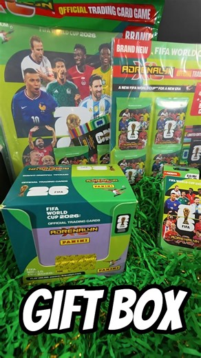 OPENING A WORLD CUP 2026 GIFT BOX FROM PANINI | New Adrenalyn XL World Cup Collection