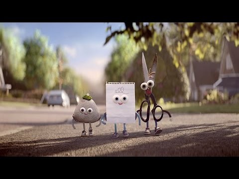Google Android - Rock, Paper, Scissors Advert