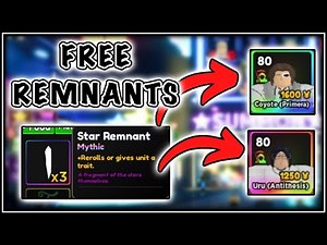 SECRET Way To Get MYTHICAL REMNANTS! (A Lot Of People Don't Know This!) Anime Adventures Update 3
