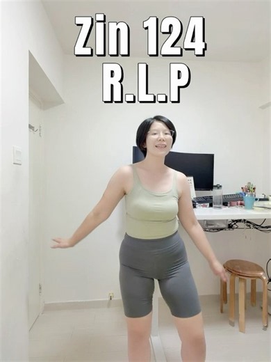 ZIN 124 Cumbia “R.L.P.” 🔥 51s Zumba Cardio Burst | Follow-Along Fat Burn