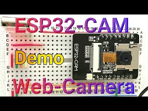 ESP32-CAM を使ったWebカメラ