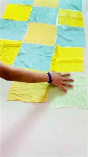 Made with waste material from organza fabric ( part-1 ) 🎀🪡