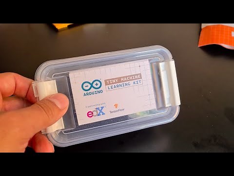 Unboxing Kit Arduino Tiny Machine Learning