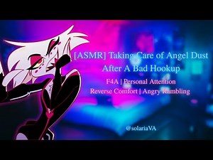 [ASMR] Taking Care Of Angel Dust After A Bad Hookup [Hazbin Hotel] [Angel Dust x Listener] [F4A]