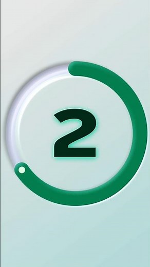 ⏱️ 5 Second Countdown Timer 5→0 | Perfect for TikTok & YouTube Shorts #countdown #timer #shorts #fyp