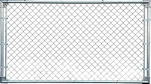 Amazon.com: Aiwaiufu Heavy Duty Adjustable Chain Link Fence Gate Kit - Galvanize Steel Outdoor Garden Fence Gate for Residential/Yard/Patio/Entry Way, Pedestrian Walking Fence Gate, 26"-72" Wide x 42" High : Everything Else