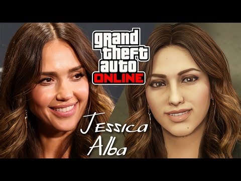 Jessica Alba GTA 5 Character Creation