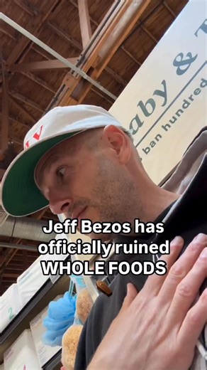 What’s next, slurpees at the juice bar? 👉Comment GROCERY and I’ll send you a link to my Guide that gives you safe swaps for the entire grocery store (The Guide covers items for all grocery stores, not just Whole Foods). Make sure to follow @the.health.goat or the link won’t go through. The Guide gives you the right products to buy in every aisle at the store. So you can get the poison out of your home. Stop believing people like Jeff Bezos and Whole Foods. There are very few healthy items left 