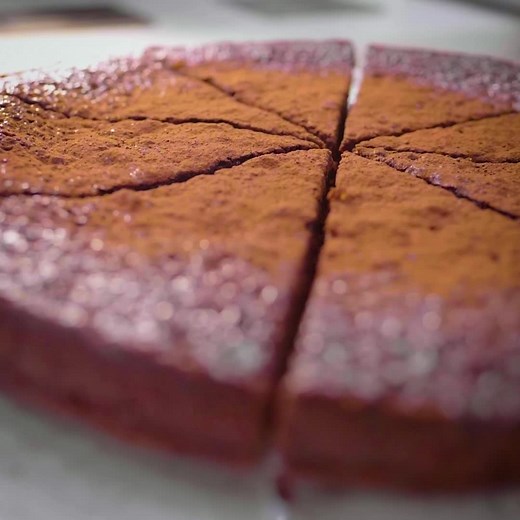 Swedish "Sticky" Chocolate Cake