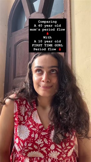Dr.Aayushi Pathak on Instagram: "New moms DO NOT COMPARE YOUR FLOW WITH YOUR DAUGHTERS FLOW!!! -A “new girl” (referring to someone experiencing their first period or menarche) may experience a similar amount of blood loss during their period as an adult, but the overall experience can be different. -Menstrual flow can vary widely from person to person, but for both teens and adults, the average blood loss during a period is typically between 2 to 5 tablespoons (30 to 75 milliliters). -BUT FURST 