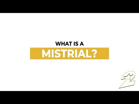 What is a mistrial?