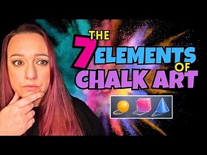 The 7 Elements of Chalk Art | Chalk Art Basics 🎨