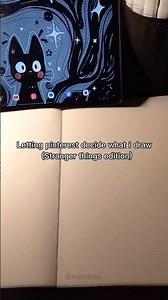 What should i do next?#art #drawing #myart#sketch#pinterest #challenge#strangerthings #illustration