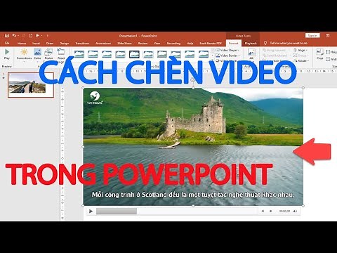How to insert video into powerpoint