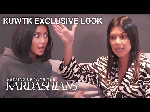 Kim & Kourtney Kardashian Clash Over Candy For Daughters' Party | KUWTK Exclusive Look | E!