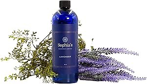 Sophia's Lavender Fragrance Lamp Oil Refills, Effusion Lamp Fragrance Oil for Redolere Lamps, Scented Lamp Oil for Fragrance Lamps, 16 Fluid Ounces of Catalytic Scented Oil Made in USA