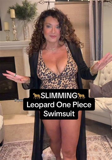Stylish Leopard Print Swimsuit for Confident Beach Days