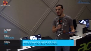 CES 2020: Acer's 300Hz/1ms gaming laptop!