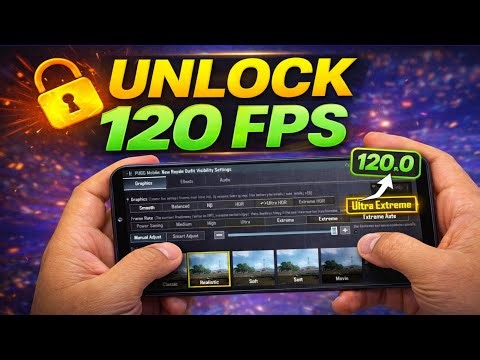 How to Unlock 120 FPS in PUBG & BGMI - Any Low End Devices🔥 (No Root)