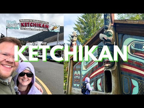 Ketchikan, Alaska on the Norwegian Jade! | Exploring Totem Bight, Potlatch Park & Downtown
