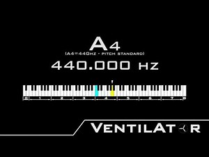 A4 / 440.000hz @A440hz Tone For Instrument Tuning