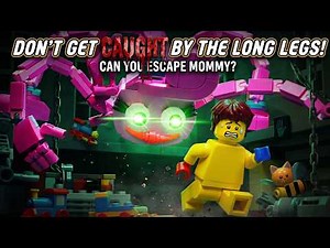 Mommy Long Legs ATTACKS in LEGO! 😱 Poppy Playtime Stop Motion Comedy