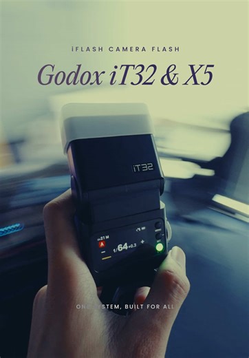 Setup Flash Kecil Modular Godox iT32 X5S untuk Kamera