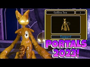 HOW TO COMPLETE PORTALS (2023) & GET SEN OR GOLDEN SEN SKINS IN PIGGY: BRANCHED REALITIES - ROBLOX