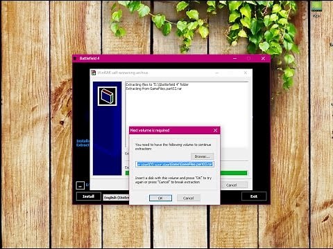 How to fix all the mistakes and WinRAR)you need to have the following volume to continue extraction
