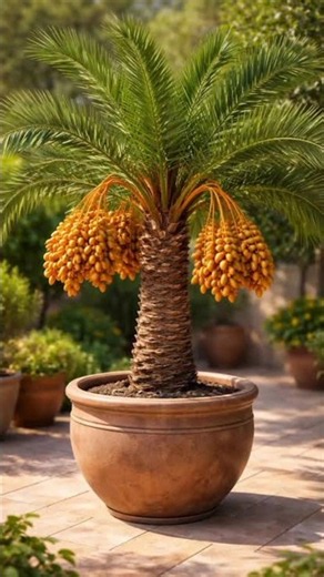 👉 🌴 Grow Dates (Date Palm) at Home from Seed! 🌱 | Amazing Growth Journey #Short#viral#trending