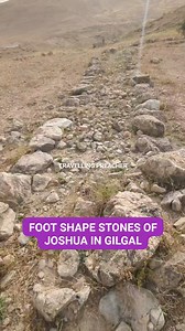 4.1K views · 110 reactions | Joshua's Foot shape stones of Gilgal, the campground of the Israelites after crossing the Jordan River. #Israel #bible #travel #viralreelsシ #share | Pastor Aries Paduga - The Travelling Preacher in Israel | Facebook