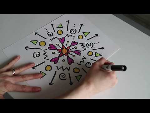 Drawing Radial Balance Design