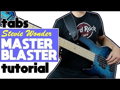 Master Blaster BASS BREAKDOWN [Play Along Tabs]