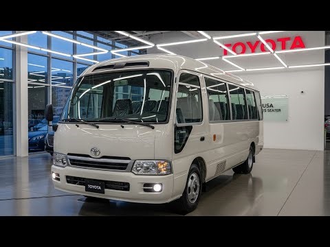 New Toyota Coaster 15 Seater | Reliable Passenger Mini Bus for Comfort and Business