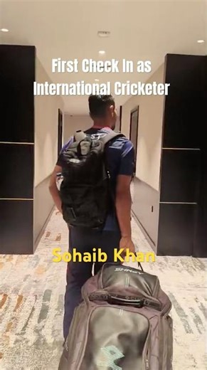 Sohaib Khan, just selected for UAE international team to play ICC CWC L2 Tri Series in Dubai!